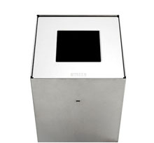 VISLUM paperera reciclatge RIGA inox