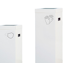 VISLUM papereres reciclatge guants i mascaretes